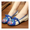 Old Beijing Cloth Embroidered Shoes Facial Makeup