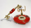 Antique Style dial button Phone French Style Old Fashioned Handset Telephone