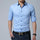 Mens Luxury Stylish Casual Dress Slim Fit T-Shirts Casual Long Sleeve Shirt
