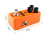 Mini Portable Delay Pédale D'Effet Guitare avec Connecteur Droit
