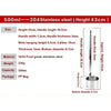 Beer Brewing Spoons Tools long wine spoon 304 Stainless Steel