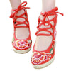 Vieux Beijing Chiffon Brodé Chaussures Classique