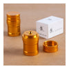 The new Golden Dragon brand aluminum mini portable metal alcohol lamp