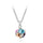 jewelry wholesale crystal ball colorful crystal necklace - Love Cube 1111-46   S