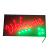 Led Signe Animé Welcome " Magasin Magasin Signe de Restaurant avec Haning Chaîne