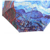 Van Gogh Ölgemälde Regenschirm Recreative Three-Fold für Sonnig und Regen