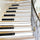 New 3D DIY PVC Waterproof  Stair Decals Wall  Floor Sticker Piano Keys QS009