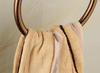 Antique Salle de Bain Accessoires Serviette Anneau Forme Rangement Étagère