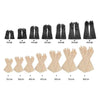 50cm Plus Épais Acid et Alcali Résistant Gants en Latex Travail Protection Noir