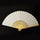 Folding Fan Paper Fan Hand Painted Plain Color Fan