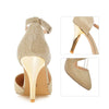 Plus Size Pointed Women High Heel Stiletto Thin Shoes Hollow  Summer