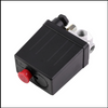 Pressostat Compresseur D'Air Valve à Contrôle 240v 175psi Résistant - Noir
