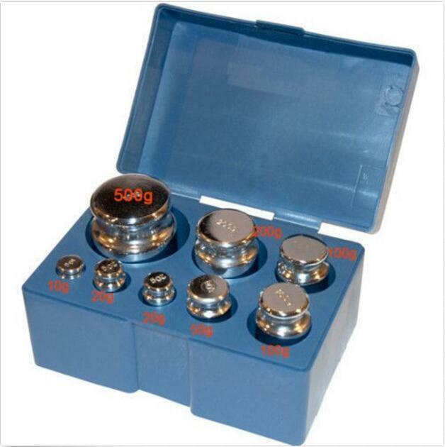 1000 Gram Scale Calibration Test Weight Kit Set M2 Class 8pcs