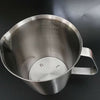 Thickening 304 stainless steel measuring cups 2000ml milk tea coffee cups