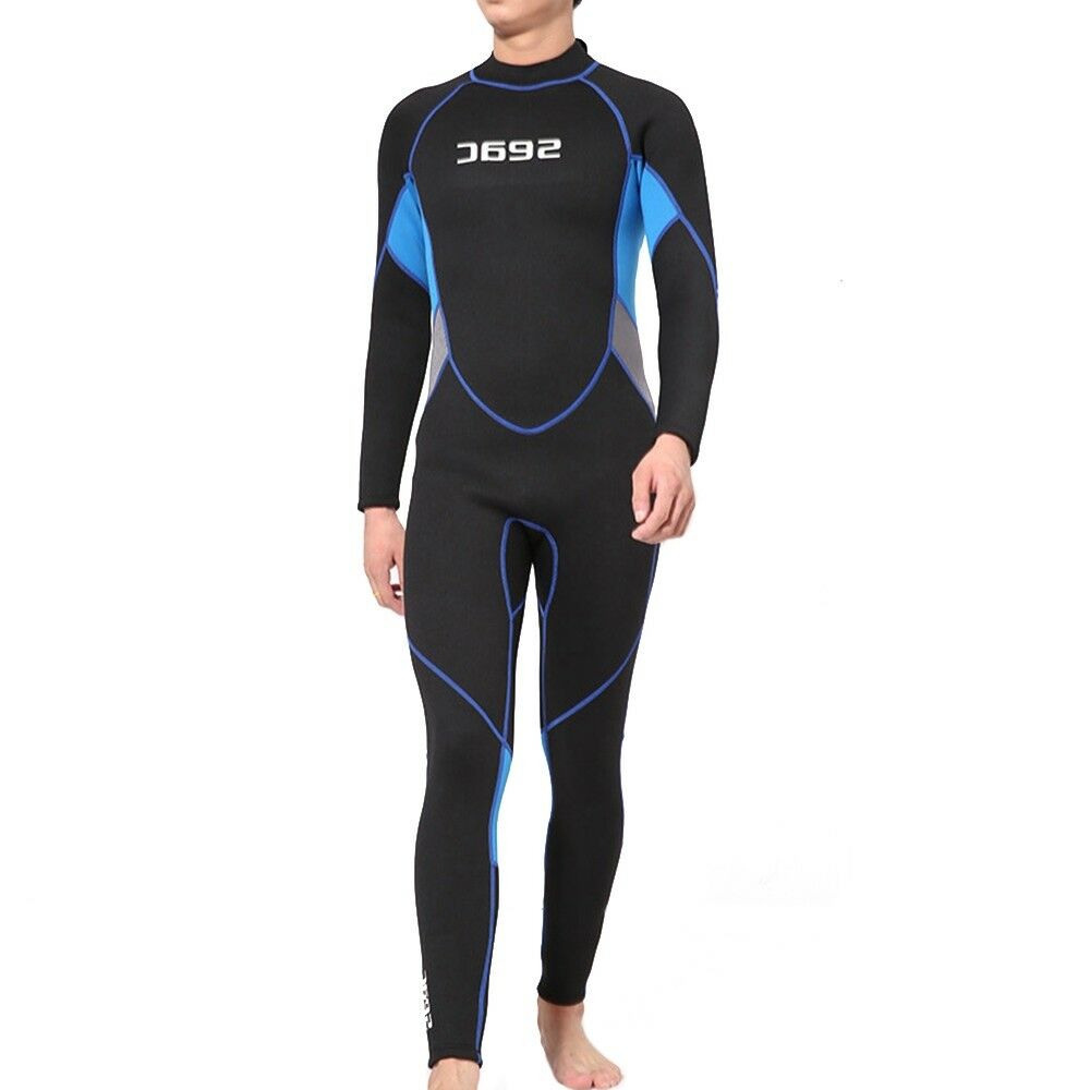 M011 Thick 3mm One-piece Diving Suit Wetsuit Surfing    XS