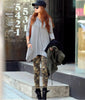 Womens Sexy Camouflage Camo leggings Stretchy fit Fashion skin pants trousers