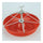 Red Piglet Pig Fodder Slot Feeder Tool