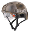Taktisch Schnell Helm MH Airsoft Militär Nvg Halterung Brille Visier A-Tacs