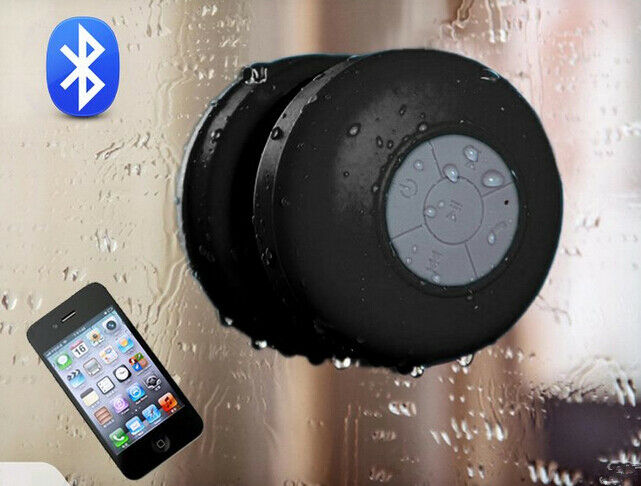 Blueboost Water Resistant Bluetooth Shower Speaker Handsfree