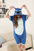 Unisex Adult Pajamas Cosplay Costume Animal one piece sleepwear Suit Summer 08
