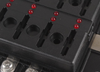 100a 12 Modos Circuito Led Indica Fusible Plano Bloque Caja Soporte Estándar Ato
