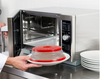 5 Piezas Juego Apilables Escurridor Placa de Microondas Tapadera Alimentos