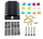 100A 12 Way Circuit LED indicates  Blade Fuse Box Block Holder Standard ATO