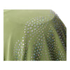 Dignified  Muslim Scarf Kerchief Hat Macrame Zircon Thin    khaki