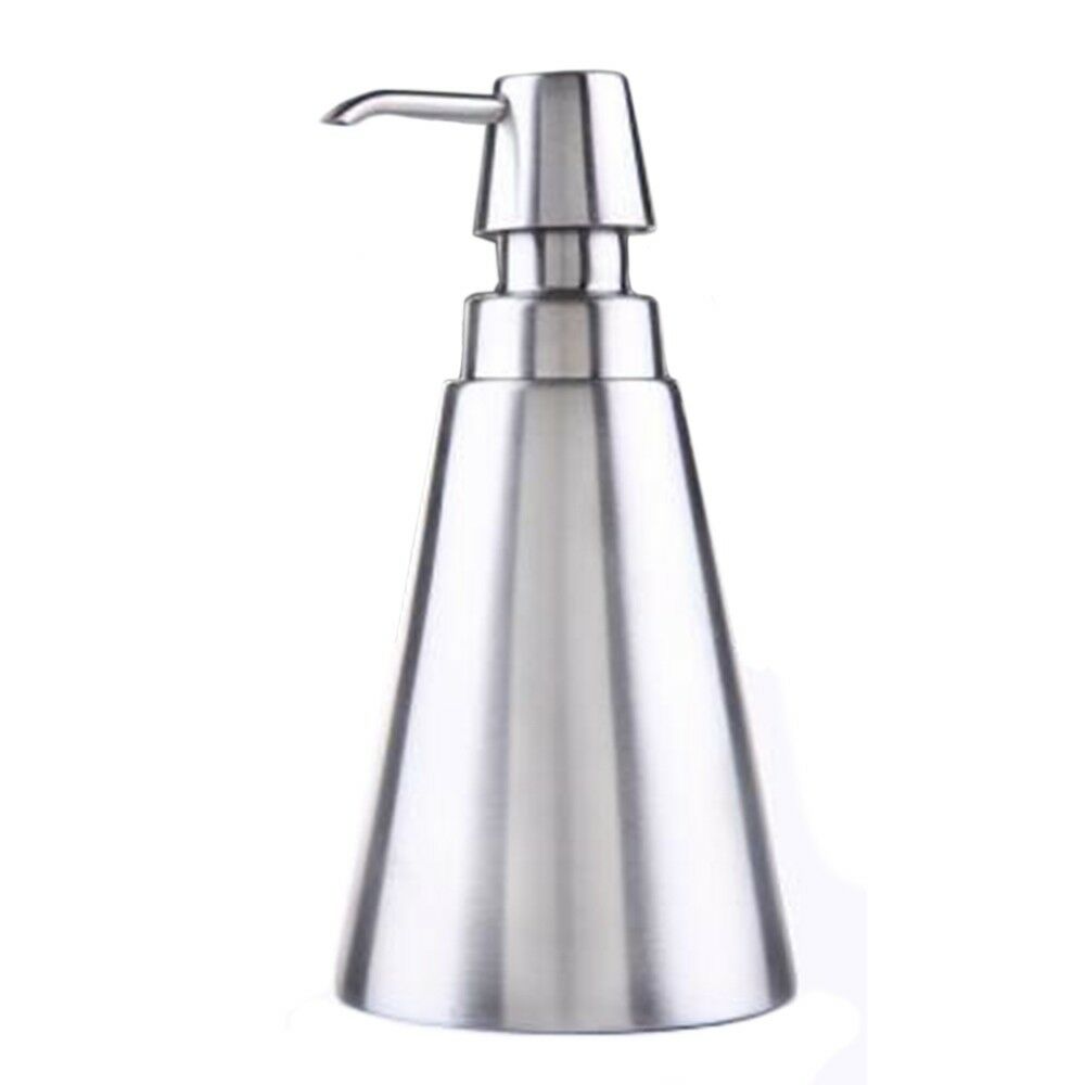 Stainless Steel Hand Sanitizer Liquid Soap Bottle Hotel Club Chamber B