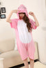 Unisex Adult Pajamas Cosplay Costume Animal one piece sleepwear Suit Summer 04
