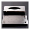 Stainless Steel Tissue Box Tissue Holder Table Napkin Case