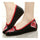 Kite Pointed Old Beijing Cloth Embroidered Shoes   black
