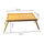 Bed Tray Breakfast Tray with Folding Legs Bamboo