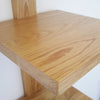 Rustikales Holz CD/DVD Display Aufbewahrung 4 Ebenen Wand Befestigung Ecke
