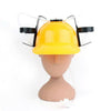 Beer Drinking Helmet (U Pick Color) Hat Game Drink Fun Party Baseball Dispenser