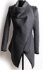 Womens Gorgeous  Chic Convertible Asymmetric Wrap Blazer Coat Jacket