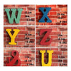 Exquisite America Vintage Letters Wall Hanging Decoration   D
