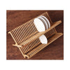 En Bois Double Couches 2 Niveaux Plat Grille de Séchage