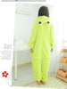 Unisex Adult Pajamas Cosplay Costume Animal one piece sleepwear Suit Frog3