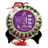 Gluant Riz Gluant Ripe Cuit Puer Pu-Erh Thé Gâteau 250 G Bambou Assiette