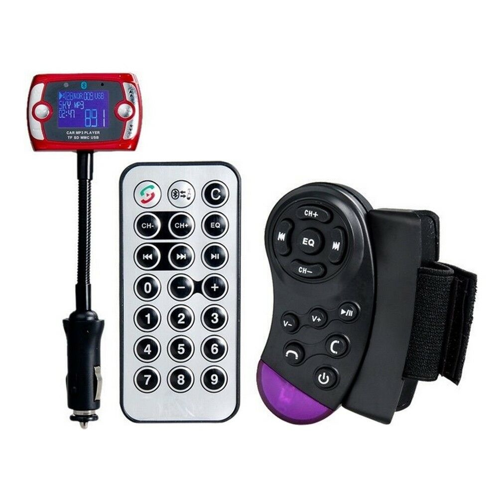 Wireless Car Bluetooth Hands Free MP3 FM