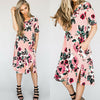 Romantic White Floral Boutique Maxi Long Party Dress
