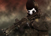 Skull Half Face Bandana Skeleton Ski Motorcycle Biker Paintball Mask