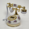 Antique Style dial button Phone French Style Old Fashioned Handset Telephone