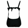 Pure Color Splicing Push-Ups High Waist Large Swimsuit Swimwear