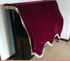 Standard Velvet Size Adjustable Downdrop  W Easy-pull Zippers Piano Dust Cover