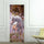 New 3D DIY PVC Waterproof  Door Wall Mural Sticker Unicorn qd058