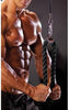 Fitnessstudio Stoß Zum Aufziehen Elevate Doppeltes Ende Seil Bizeps Tricep Kabel