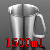 Thickening 304 stainless steel measuring cups 2000ml milk tea coffee cups