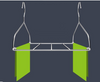 Multi-Function Pants Ties Scarf Shawl Rack hanger Stainless Steel